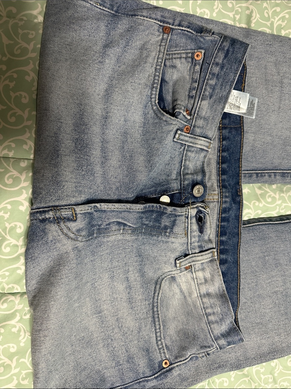Levi 501 Men’s Denim Jeans button fly